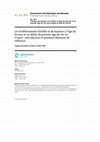 Research paper thumbnail of Les établissements fortifiés et de hauteur à l’âge du Bronze et au début du premier âge du Fer en France : introduction et premiers éléments de réflexion