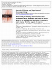 Research paper thumbnail of Premorbid personality characteristics and attachment style moderate the effect of injury severity on occupational outcome in traumatic brain injury: Another aspect of reserve