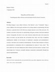 Research paper thumbnail of Being Meta and Meta-modern: Examining pop culture references and meta humour from the sitcom "Community"