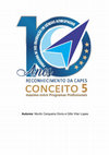 Research paper thumbnail of Logo PPGCA-UNIFA 10 anos e Nota 5