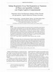 Research paper thumbnail of Subtipo respiratório versus não respiratório no transtorno de pânico com agorafobia: avaliação com terapia cognitivo-comportamental