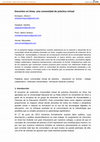 Research paper thumbnail of Docentes en línea: Una comunidad de práctica virtual