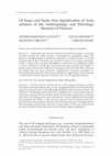 Research paper thumbnail of Of bears and boats: first digitalization of Ainu artifacts of the Anthropology and Ethnology Museum of Florence