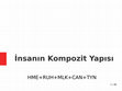 Research paper thumbnail of İnsanin Kompozit Yapısı