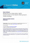 Research paper thumbnail of Modernity as a False Deity: Takfiri Anachronism in the Islamic State Group’s Media Strategy