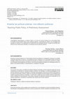 Research paper thumbnail of Enseñar las políticas públicas. Una reflexión preliminar / Teaching Public Policy. A Preliminary Assessment