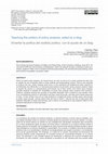 Research paper thumbnail of Enseñar la política del análisis político, con la ayuda de un blog / Teaching the politics of policy analysis, aided by a blog