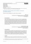 Research paper thumbnail of Estrategias experimentales para el análisis y evaluación de políticas públicas / Experimental strategies for public policy analysis