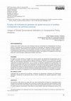 Research paper thumbnail of Empleo de indicadores globales de gobernanza en el análisis comparativo de políticas públicas / Usage of Global Governance Indicators in Comparative Policy Analysis