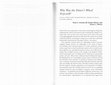 Research paper thumbnail of Why Was the Potter's Wheel Rejected? Social Choice and Technological Change in Ticul, Yucatán, Mexico.