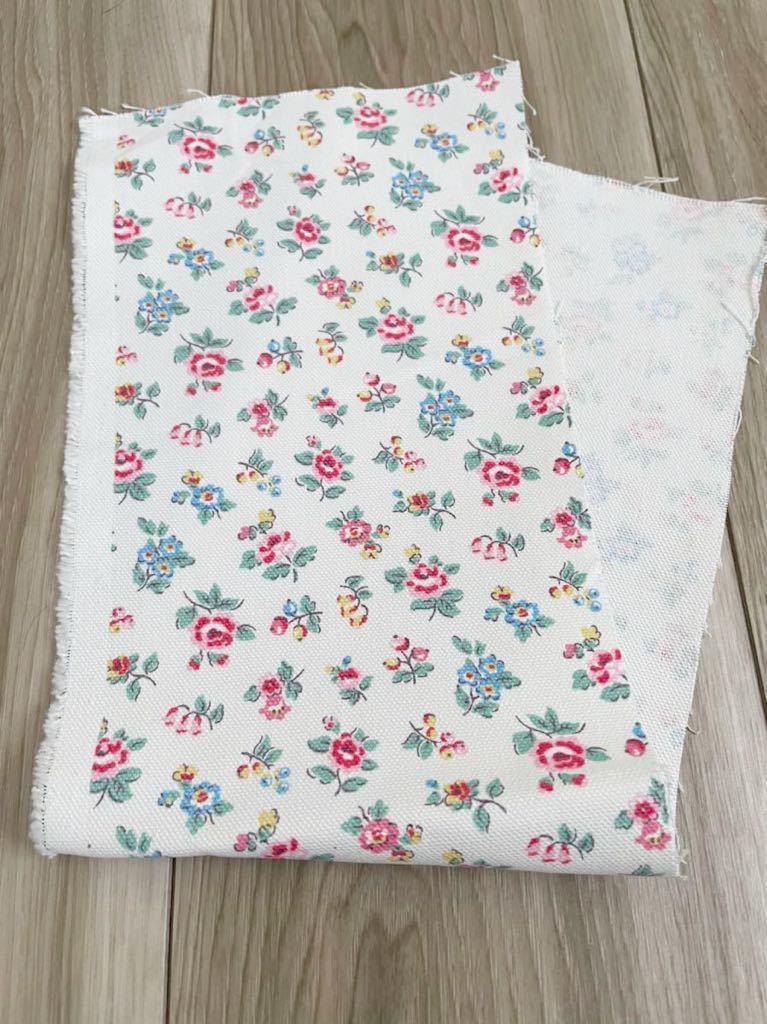 約44×12cmキャスキッドソン布生地花柄cathkidstonハギレカットクロスはぎれ