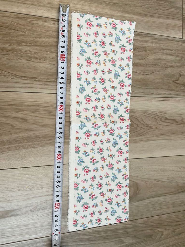 約44×12cmキャスキッドソン布生地花柄cathkidstonハギレカットクロスはぎれ