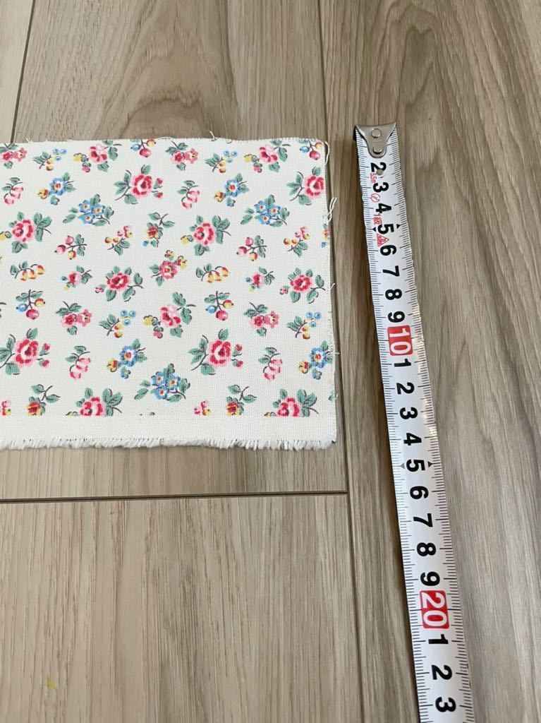 約44×12cmキャスキッドソン布生地花柄cathkidstonハギレカットクロスはぎれ