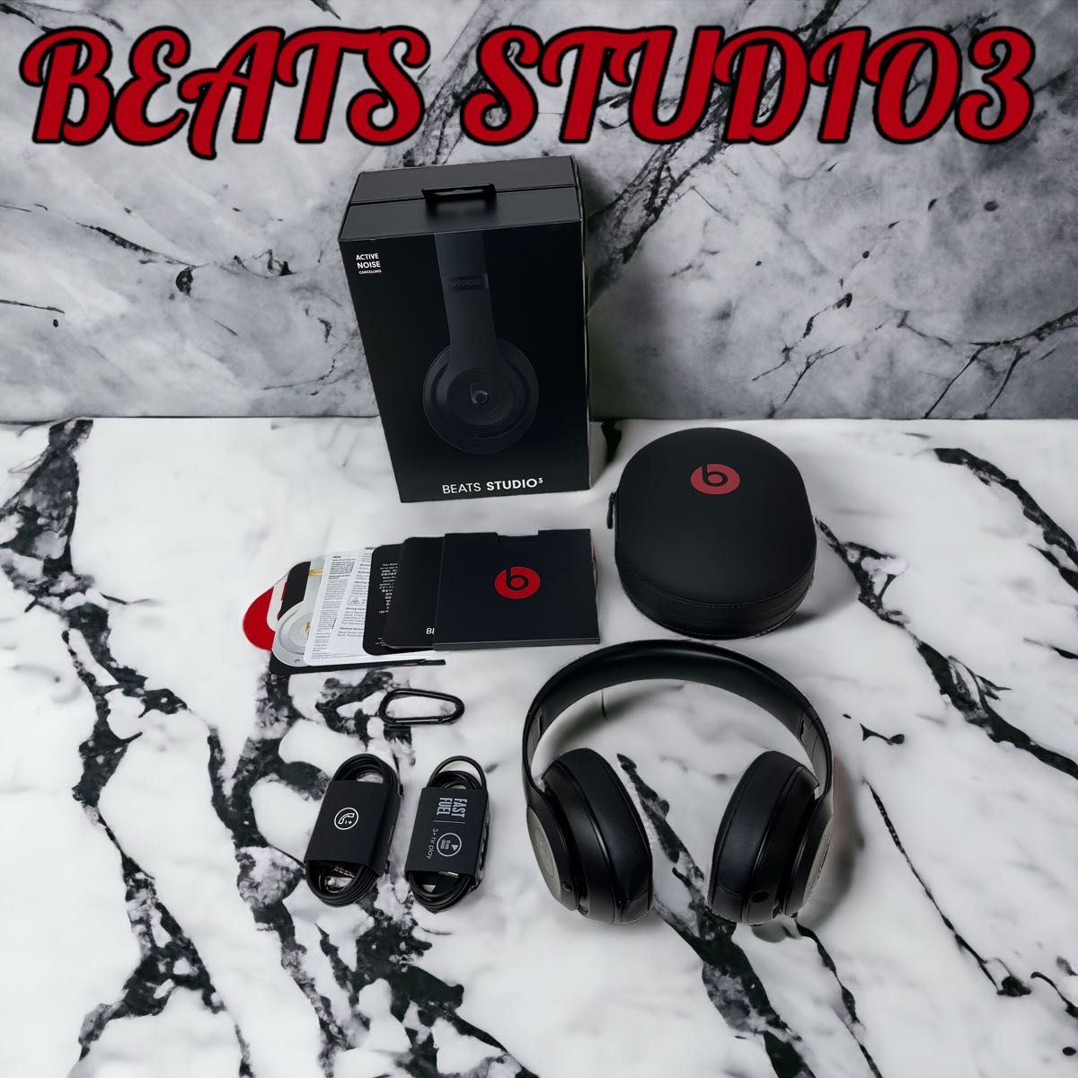 BEATS STUDIO3 Matte Black ビーツ マットブラック Beats by Dr.Dre Wireless