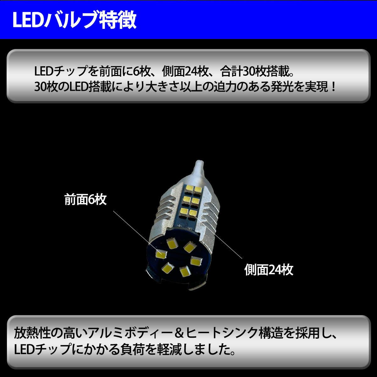 1】 N-WGN JH1 JH2 前期 後期 T10 T16 LED バルブ ポジションランプ ポジション球 車幅灯 30LED 2個セット 12V専用