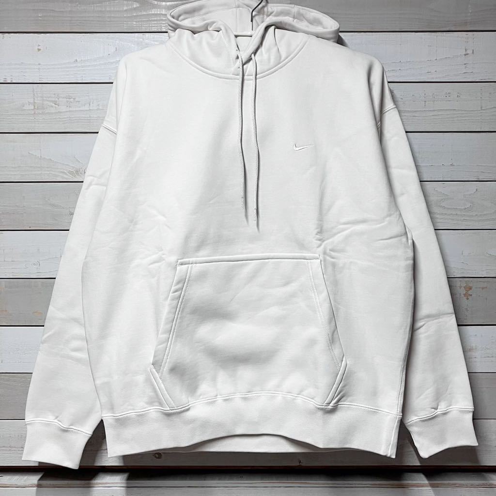 SIZE XL NIKE LAB SOLO SWOOSH HOODIE OFFWHITE DA0316-030 ナイキ ソロ スウォッシュ フーディ パーカー オフホワイト