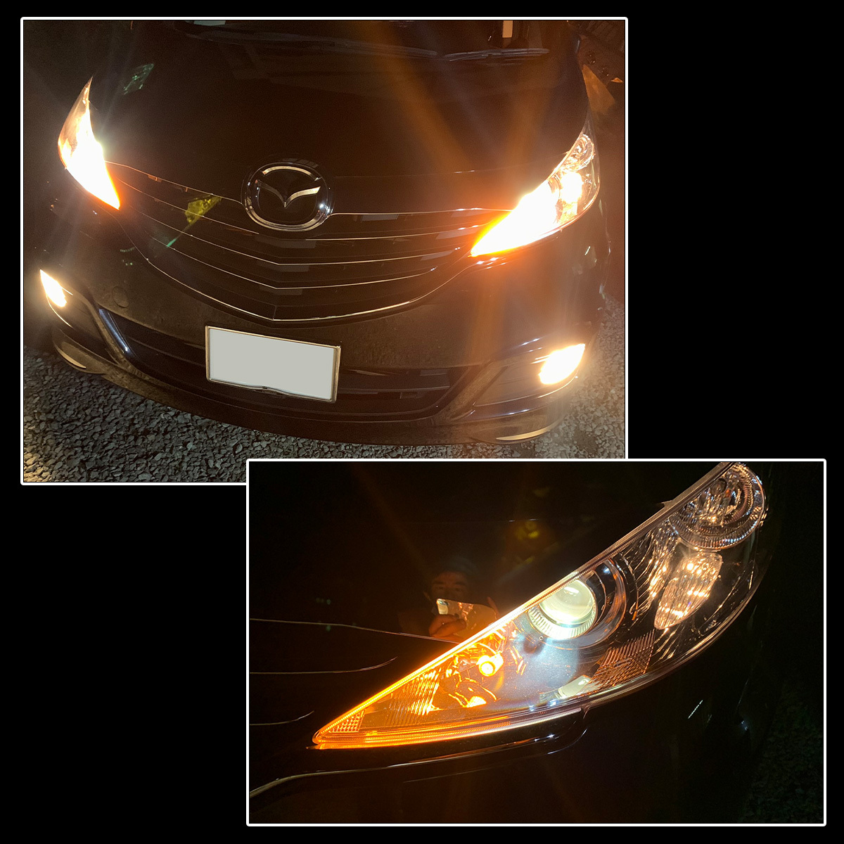 1】 エスクァイア 80系 前期 後期 LED ウィンカー バルブ T20 144LED ハイフラ防止 4個セット アルミ抵抗器セット