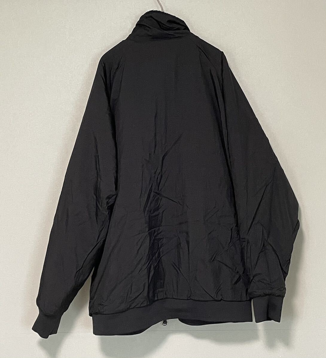 2XL 新品 NIKE BIG SWOOSH BOA JACKET ブラックホワイト ナイキ ビッグスウッシュ ボアジャケット リバーシブル ブルゾン シェルパ