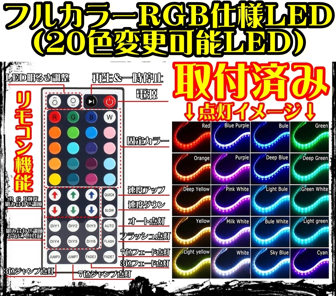 WRX STI② フルカラーLED アクリルプレート GDB GRB GVB VAB スバル SUBARU 内装 カスタム パーツ 電源付き シガーソケット USB ライト