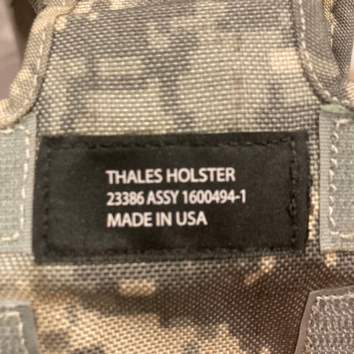 米軍実物　米軍放出品　PRC 148 152 ラジオポーチ　THALES HOLSTER  迷彩 実物　ARMY サバゲー