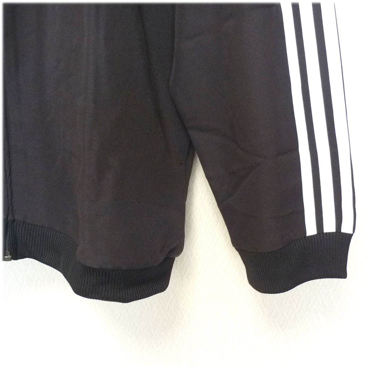 新品(メンズ2XL)(XO)アディダス adidas メンズ ジャージ上下セット トラックスーツ/黒・ブラック/レギュラーフィット