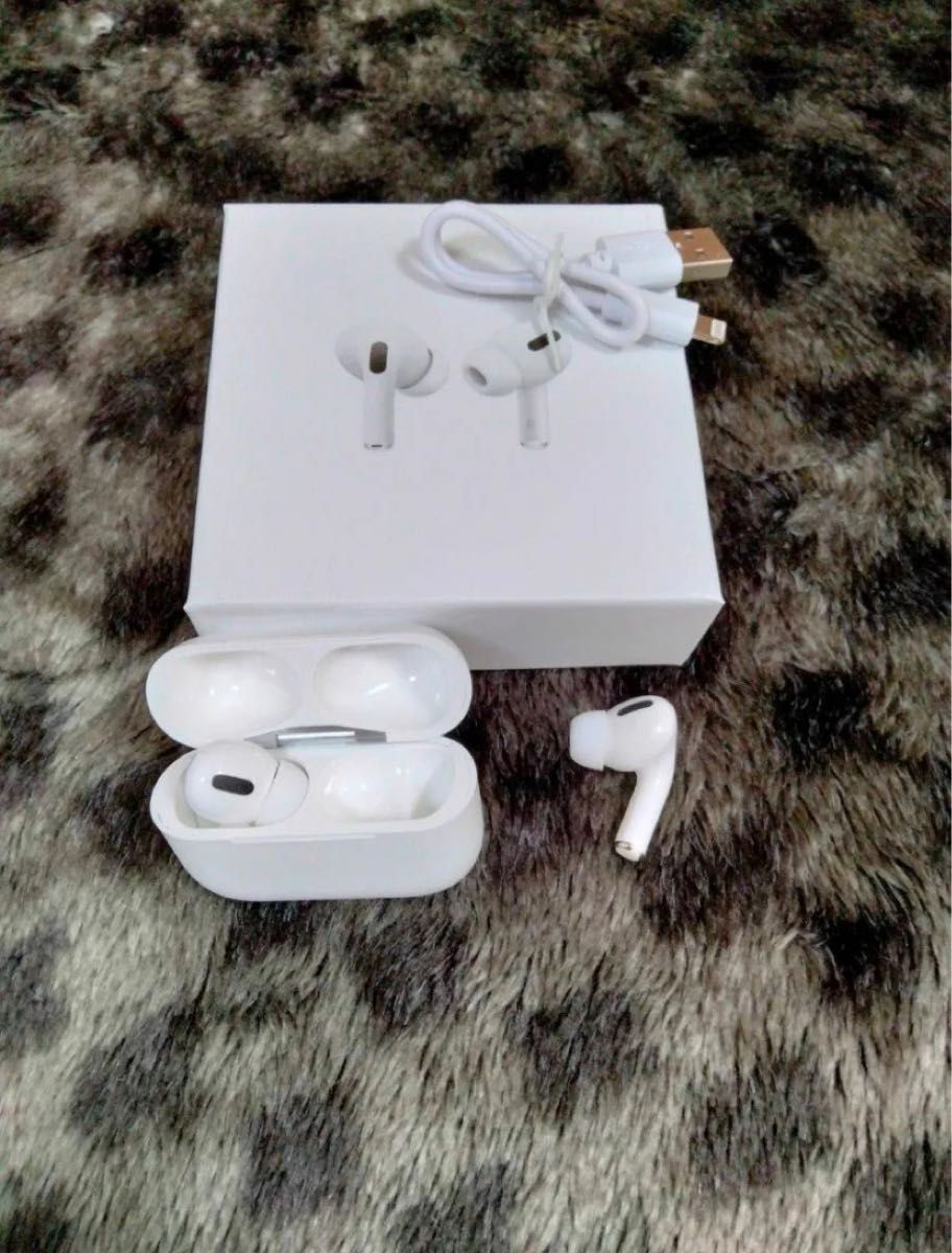 AirPods Pro 第2世代 互換品 ワイヤレス イヤホン 高音質TWS 充電ケース付き iPhone/Android対応