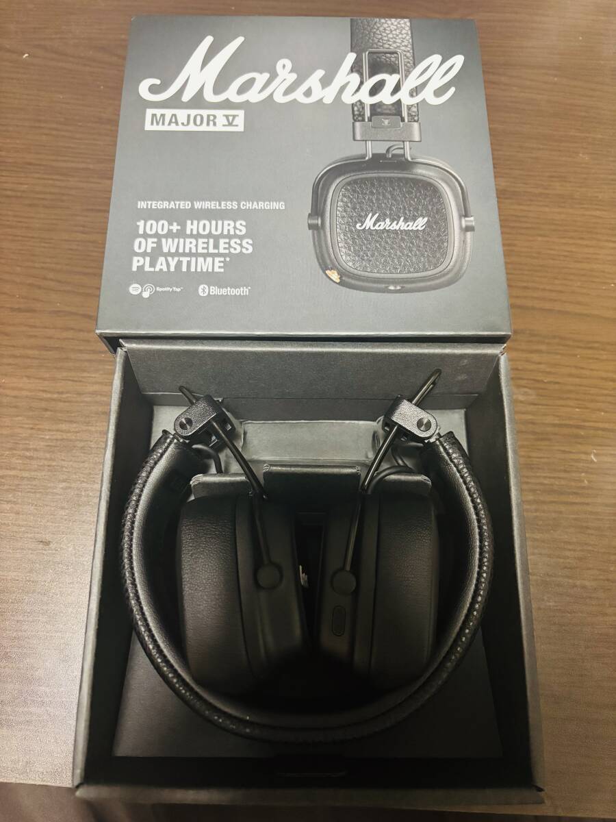 Marshall MAJOR Ⅴ Black ヘッドホン