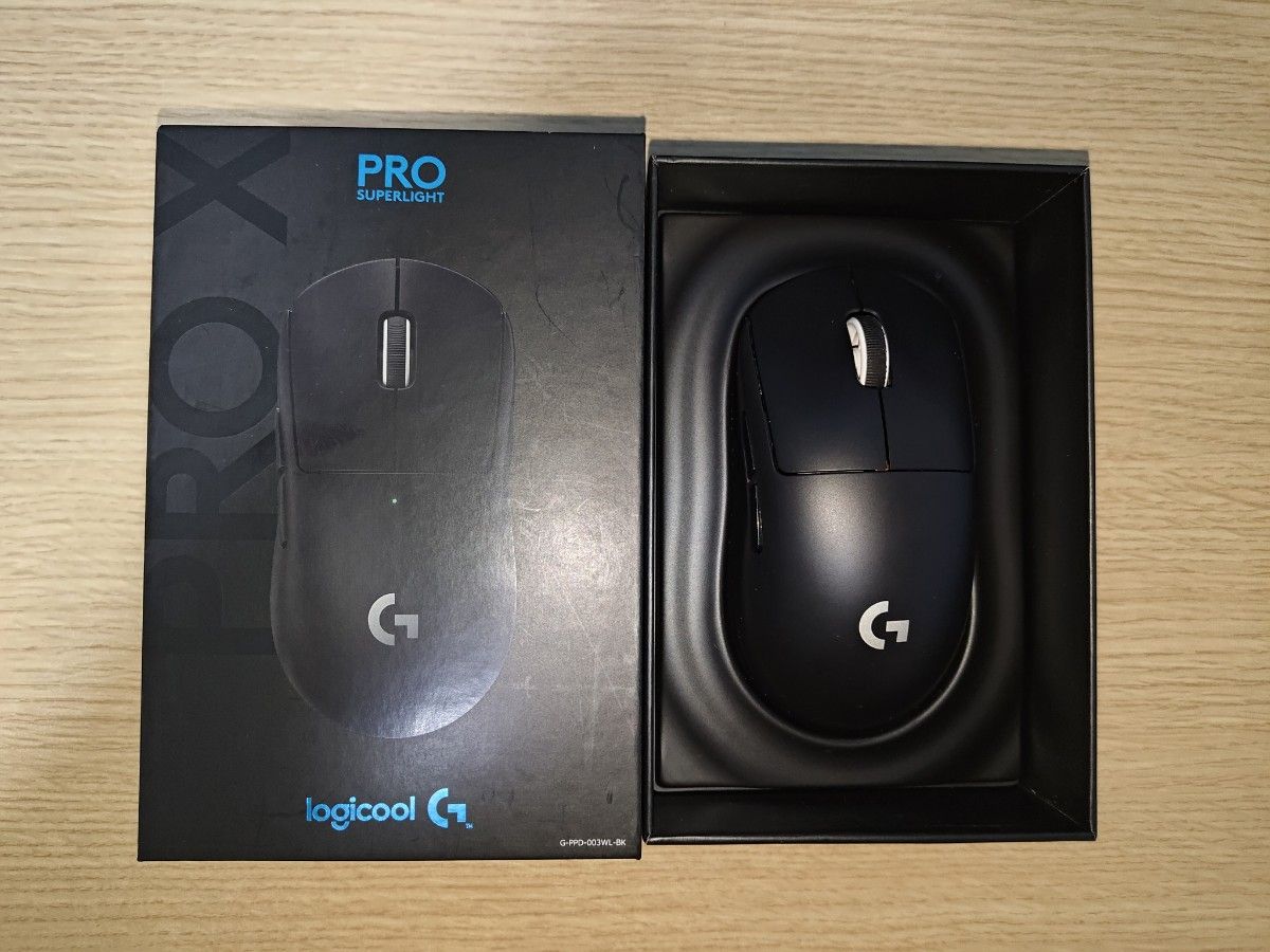 Logicool PRO superlight  ワイヤレス ゲーミング マウス G-PPD-003WL-BK