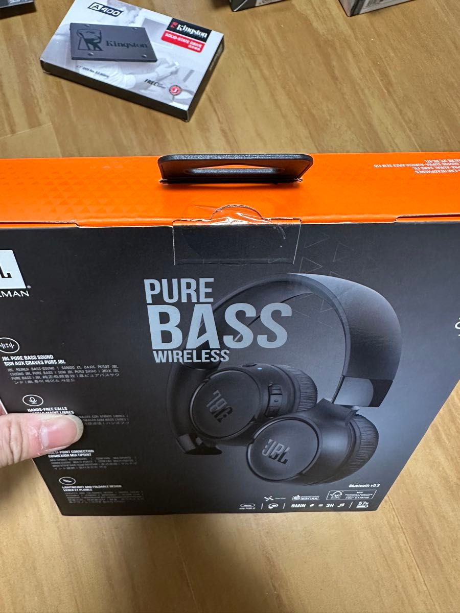 新品未開封　JBL TUNE 520BT ワイヤレスヘッドホン