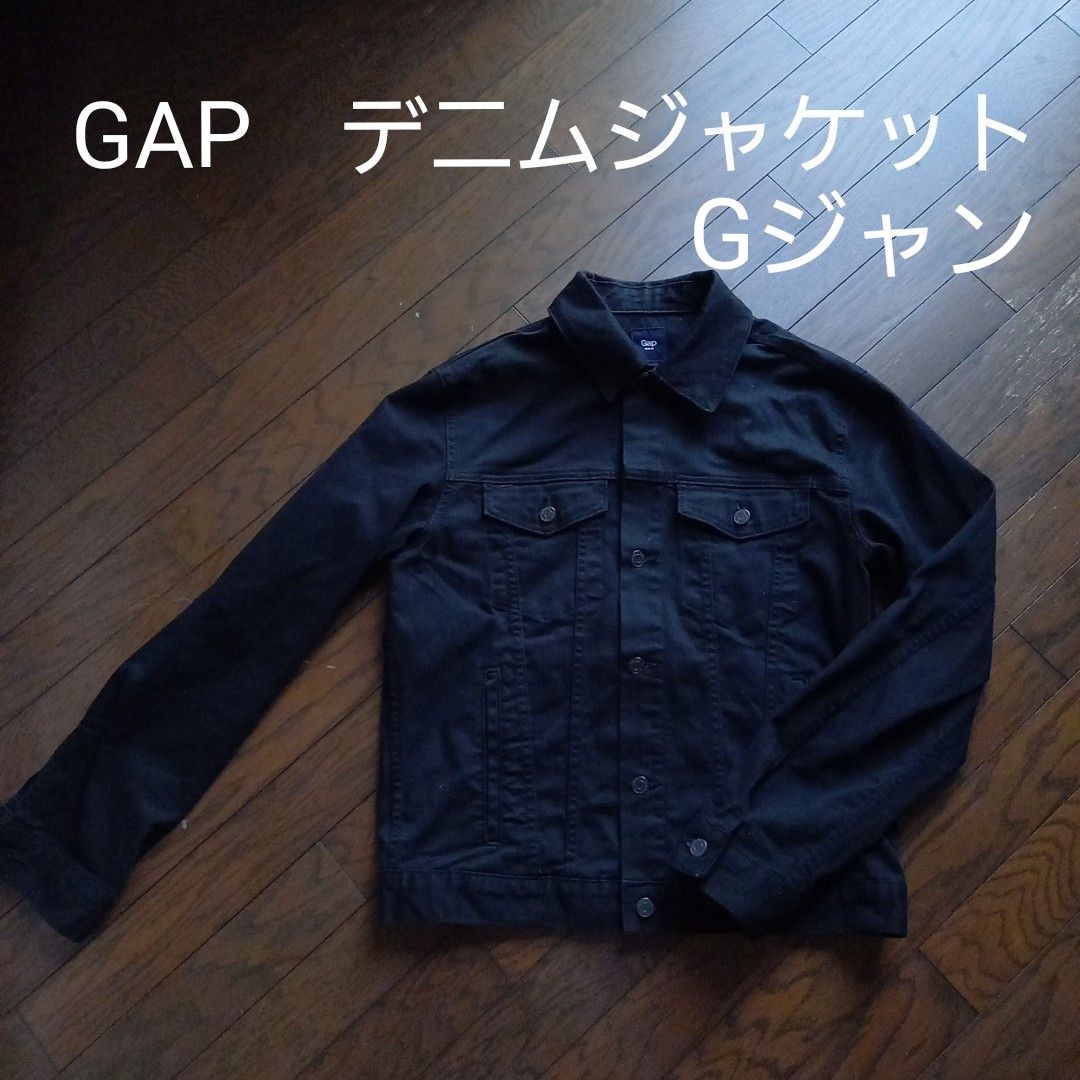 GAP　メンズ　デニムジャケット　Gジャン　アウター　Mサイズ　ブラック