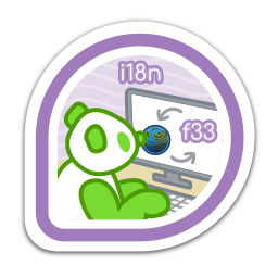 fedora-33-i18n-test-day icon