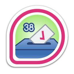 i-voted:-fedora-38 icon