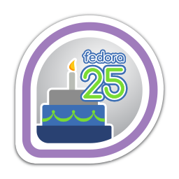 fedora-25-release-partygoer icon