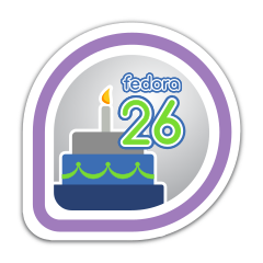 fedora-26-release-partygoer icon