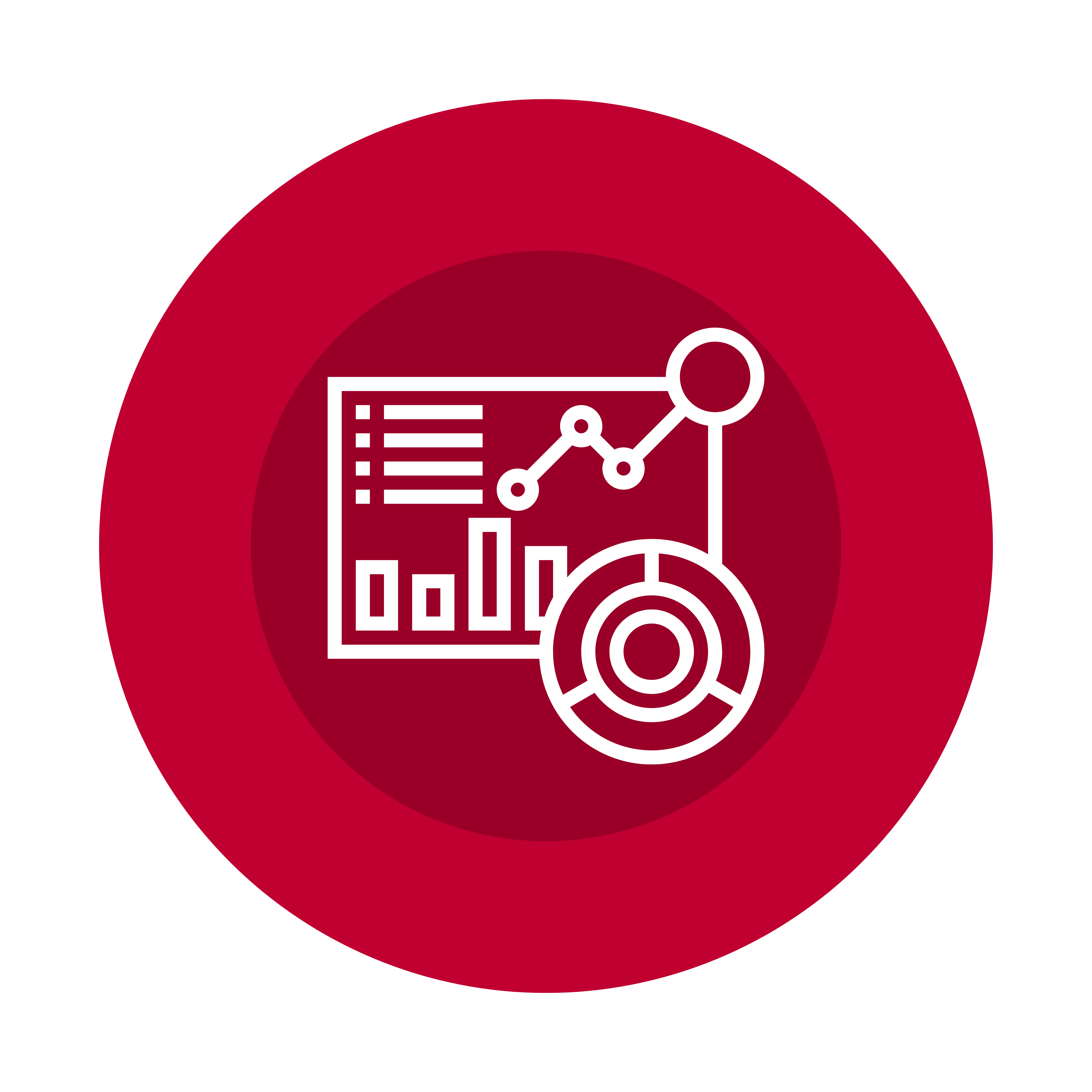 Dashboard de acompanhamento de crescimento e perfil.