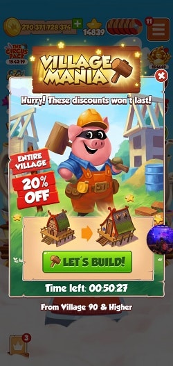 Village Mania 20 percent discount