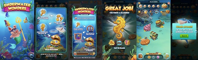 Underwater Wonders event in Coin Master