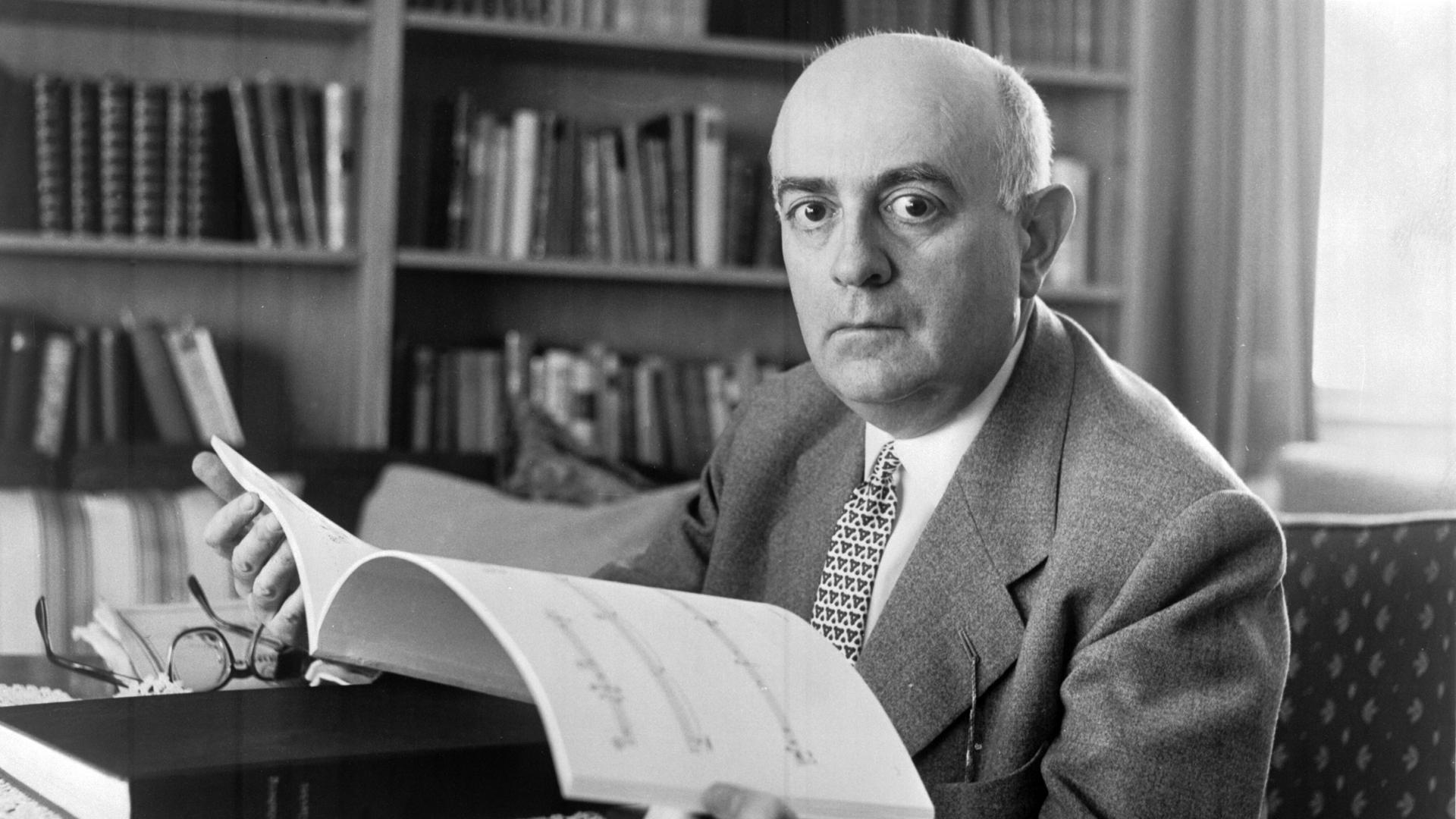 Theodor Adorno / Foto um 1960