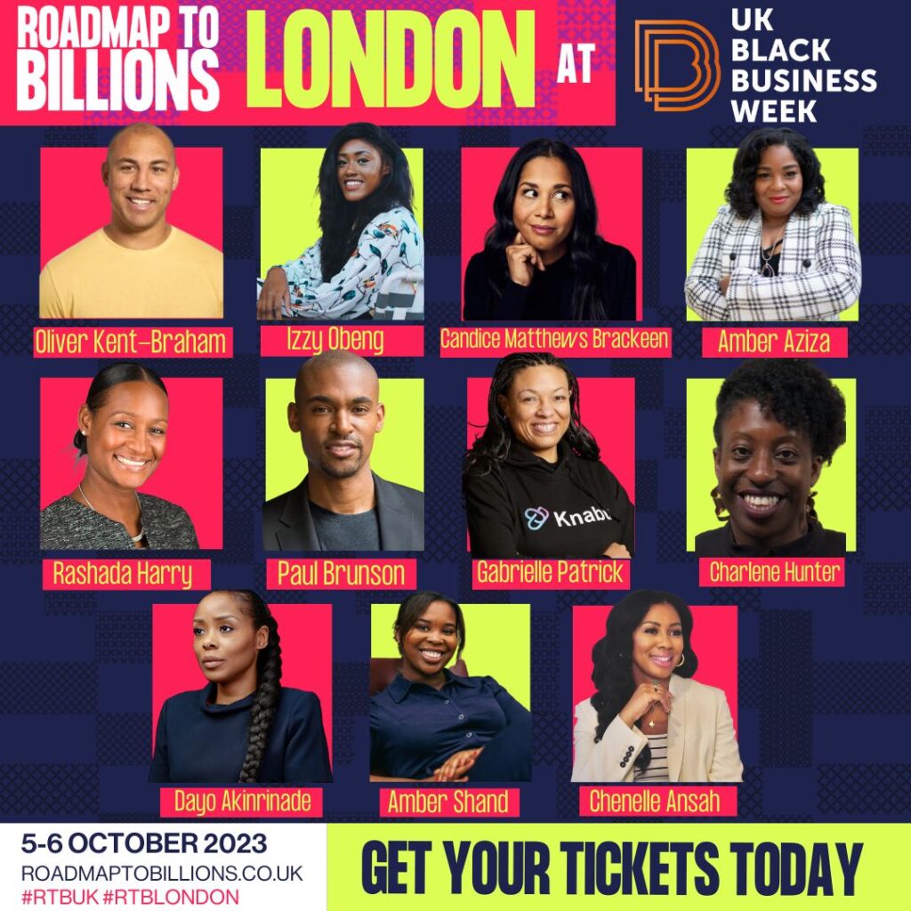 Roadmap to Billions London speaker lineup