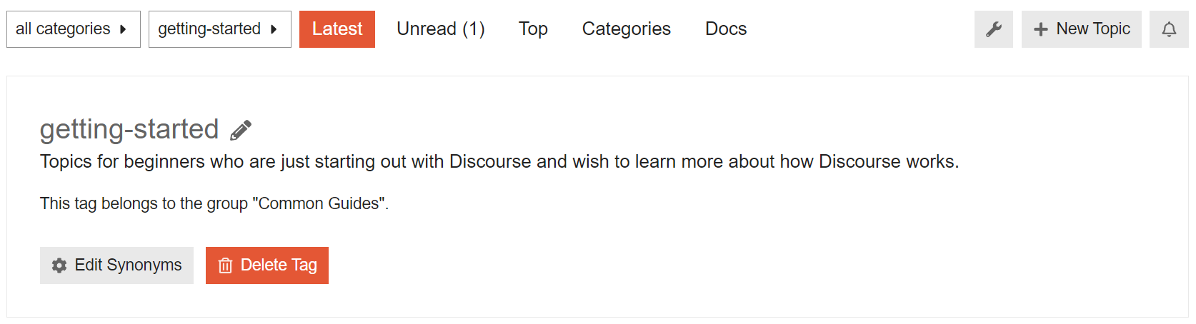 Discourse Release 2.8 Tag Descriptions