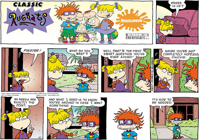 Classic Rugrats Comic Strip for October 1, 2023 | Nickelodeon