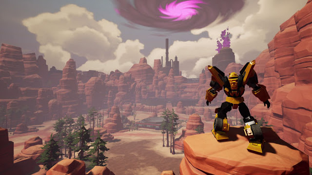 A screenshot from 'TRANSFORMERS: EARTHSPARK – Expedition'