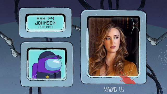 Ashley Johnson as ‘Purple’ – Chief of Security | Among Us