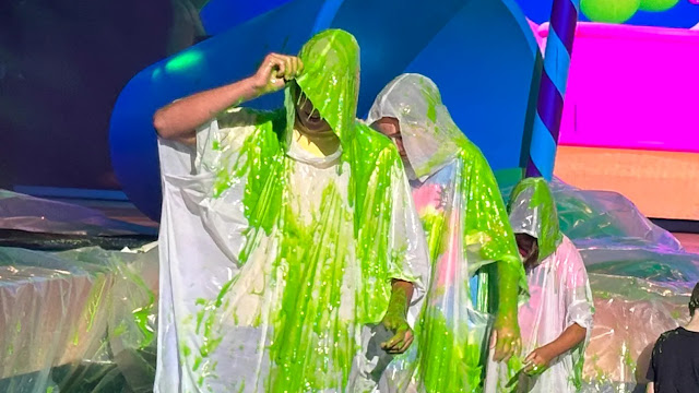 Kids slimed at 'Kids' Choice Awards 2024'