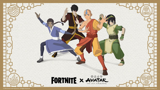 Fornite x Avatar: The Last Airbender