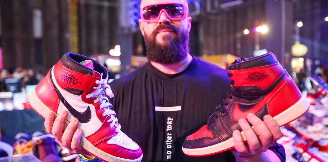 Sneakerheads celebram cultura em torno de tênis raros que podem custar milhões