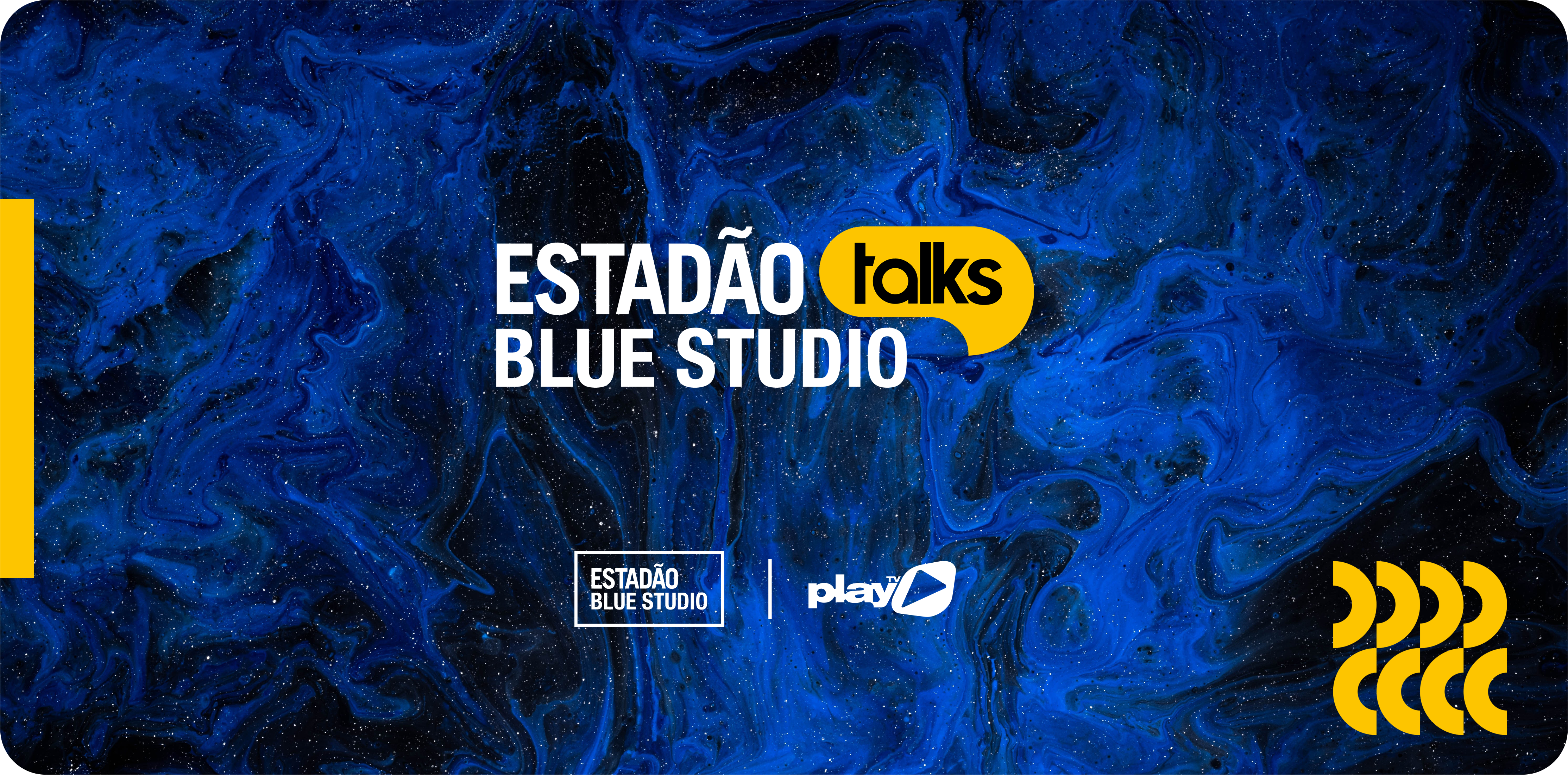 Estadão Blue Studio e PlayTV firmam parceria para produção e divulgação do Estadão Blue Studio Talks 