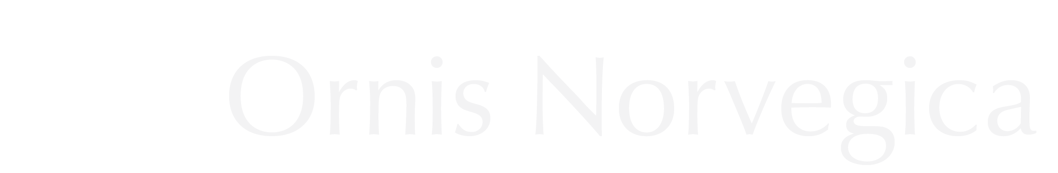 Ornis Norvegica-logo