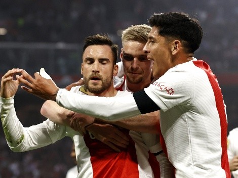 Ajax firmó una goleada y se consagró campeón de la Eredivisie