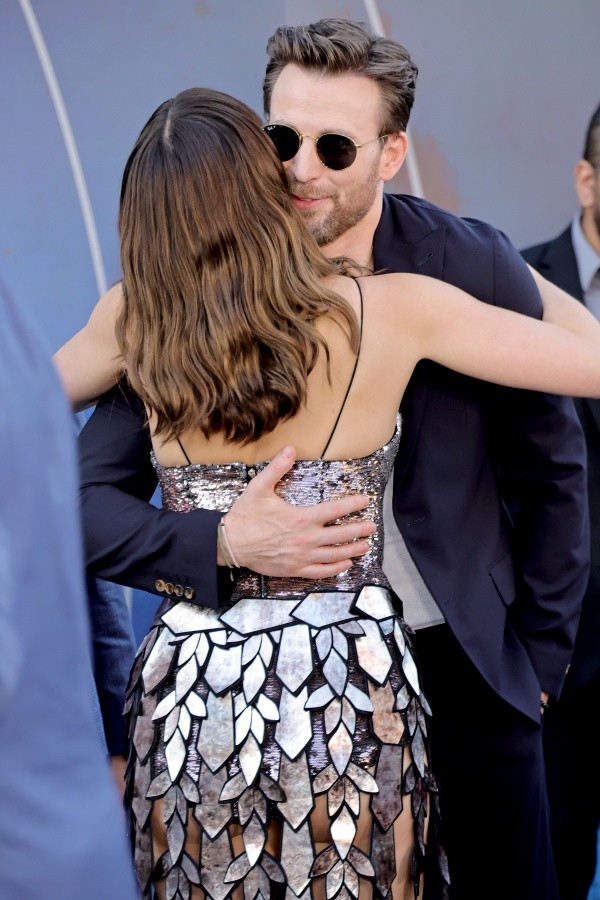 Ana de Armas y Chris Evans. Foto: (Getty)